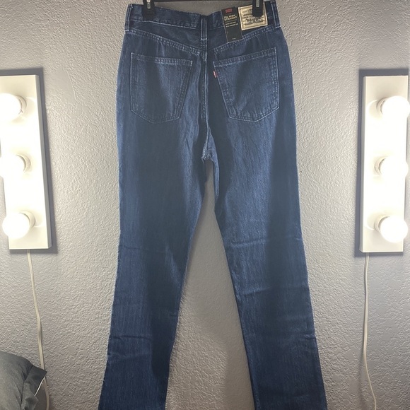 Levi’s Wellthread 70s High Slim Straight Jeans NWT - Picture 9 of 14